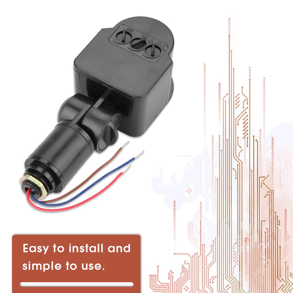 85265V Infrared Human Body Motion Sensor Detector Inductor Switch for Led Floodlight