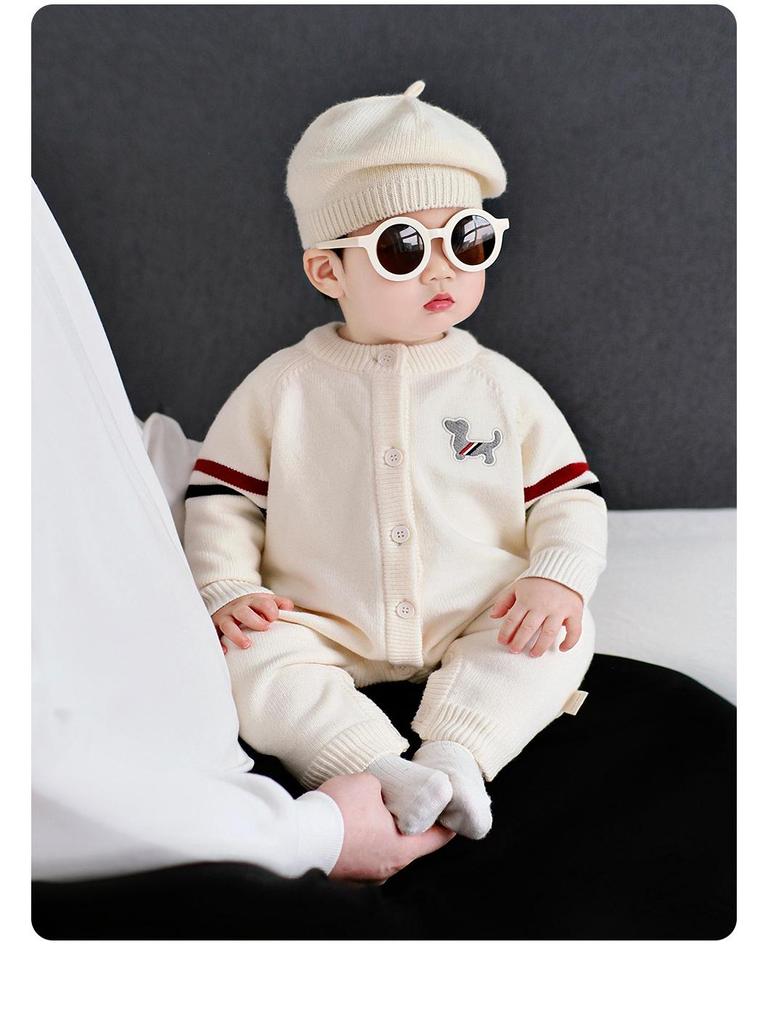2025 Stylish Baby Autumn Romper: Super Cute Infant & Toddler Jumpsuit Sweater