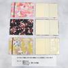 [COCOLUCK] Japanisches Muster Medikamentenbuch Hülle, Kartenetui, Krankenkartenetui, Krankenhausbesuch Etui, Mehrzweck-Etui, Chirimen-Stoff, für Krankenhaus
