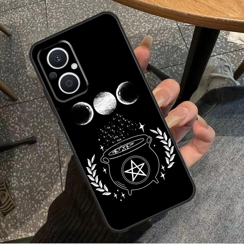 Witchcraft Occult Pentagram For OPPO Reno 14F 13F 12F 11F 10 11 12 13 14 Pro 7 8 Lite 8T OPPO Find X5 X6 X8 X9 Pro Case