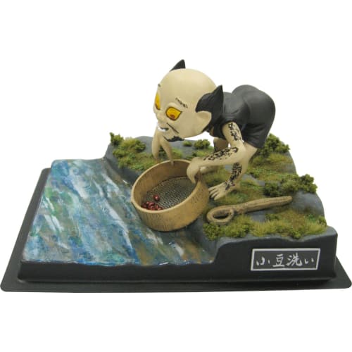 Doyusha Yokai Family Tree Series [Reprint Edition] Azukiarai Plastic Model 3 (Human and Animal)