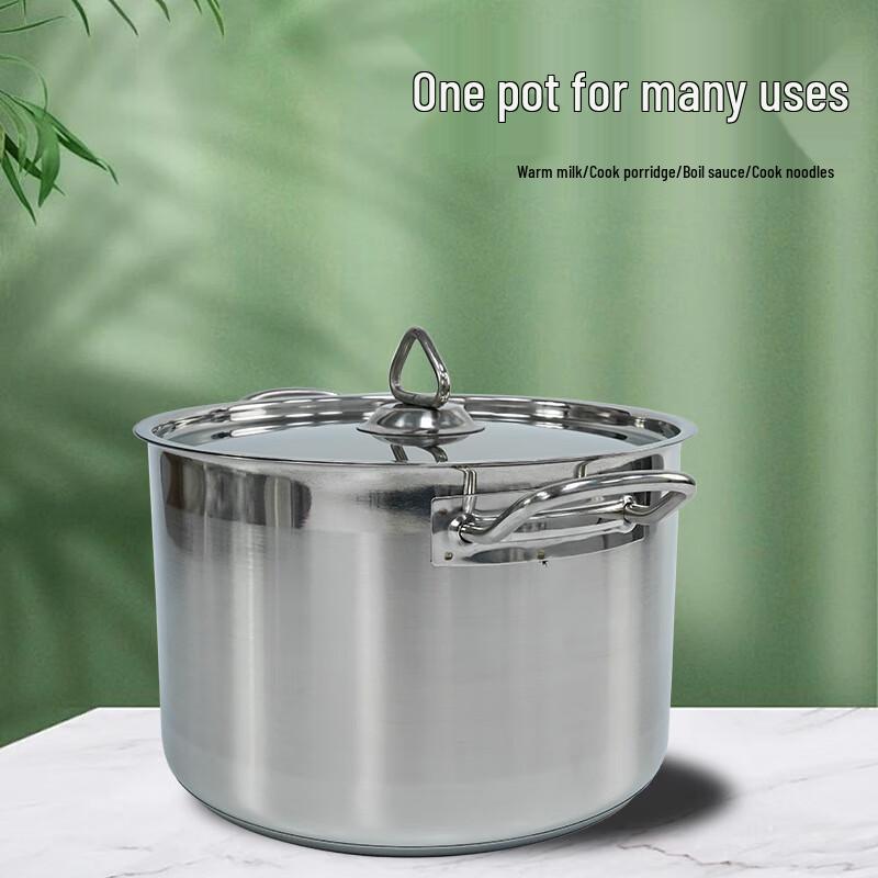 Wutuo Stainless Steel Double-Handle Soup Pot