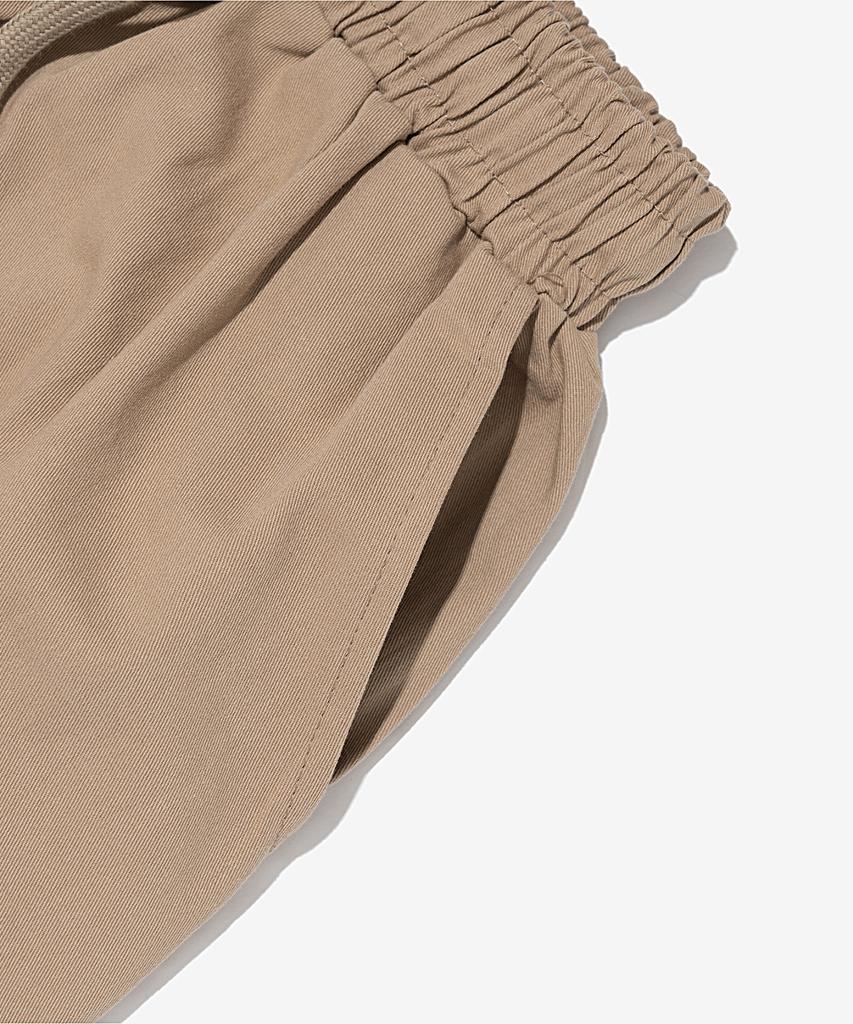 OTHERFITS Cotton Parachute String Pants (Beige)