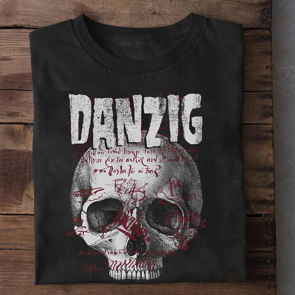 Danzig Band  Concert  Short Sleeve Black All Size Gift T-Shirt AG1222 Unisex T-Shirt XXXL