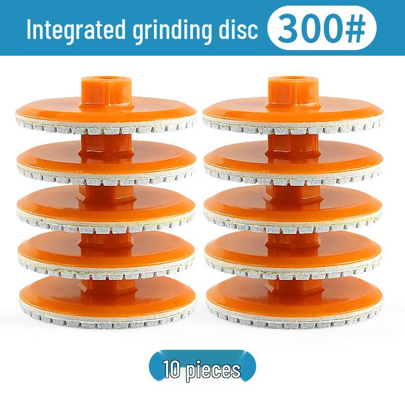 Integrated Tile Edge Grinding & Polishing Disc for Stone, Marble, Quartz, Chamfering, and Dry Trimming