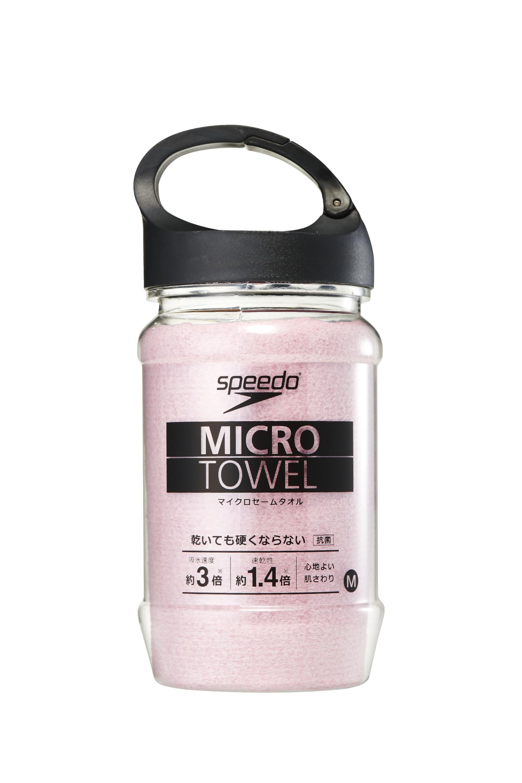 

Speedo Micro Sports Chamois for Free Size Towel, Unisex, Swimming, SE62050, Pink, розовый