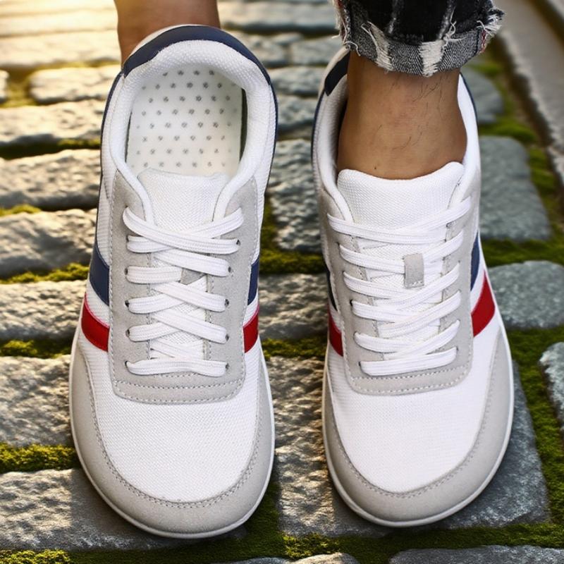 New Fashion Wide Toe Men's Shoes Unisex Outdoor Running Zero Drop Casual Sneaker Fashion Minimalist Soft Wide Barefoot Shoes
