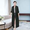 Women's Summer Mid-length Solid Color Jacket Temperament Elegant Long-sleeved Sunscreen Clothing