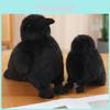 Realistic Crow Plush Toy For Home Decoration Perfect Gift For Kids And Dark Aesthetic Lovers