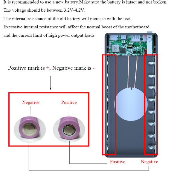 18650 Charger Box USB Mobile Holder C16PD Version Power for Shell Charger Box with Lighting Power Kit 18650 DIY Removable Welding-Free 16-Section