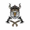 Gold Silver Eagle Crow Raven Nordic Odin Viking Amulet Necklaces Pendant Chain Unisex Men Women Protect Talisman Health Lucky Jewelry