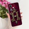 For OPPO Reno11 F 11 Pro 5G Royal Crown Initial Letter Couple Phone Case For Oppo Reno11 11F 11Pro Soft Silicone TPU Bumpers