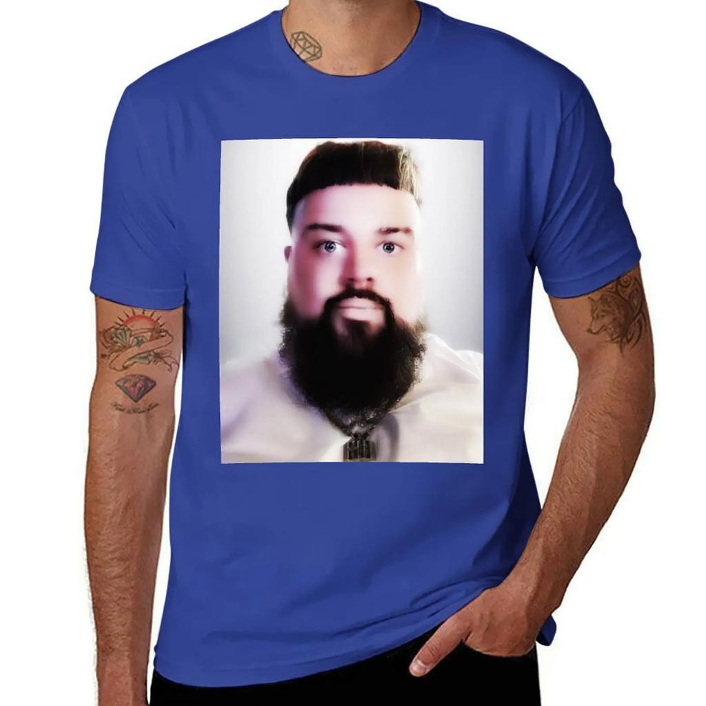 Joeyy Airbrush Squareprint TShirt Blacks Vintage Anime Shirt Heavyweights Unisexs T Shirt Graphic