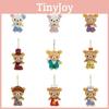 Plush Rilakkuma Toy Keychain Cartoon Animal Stuffed Doll Decoration Kids Gift