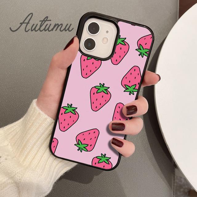 Husa de telefon Strawberry Fields Forever pentru iPhone 11 12 13 14 Pro Max mini XR XS SE 2020 6S 7 8 Plus Husa Samsung Galaxy S21 S22