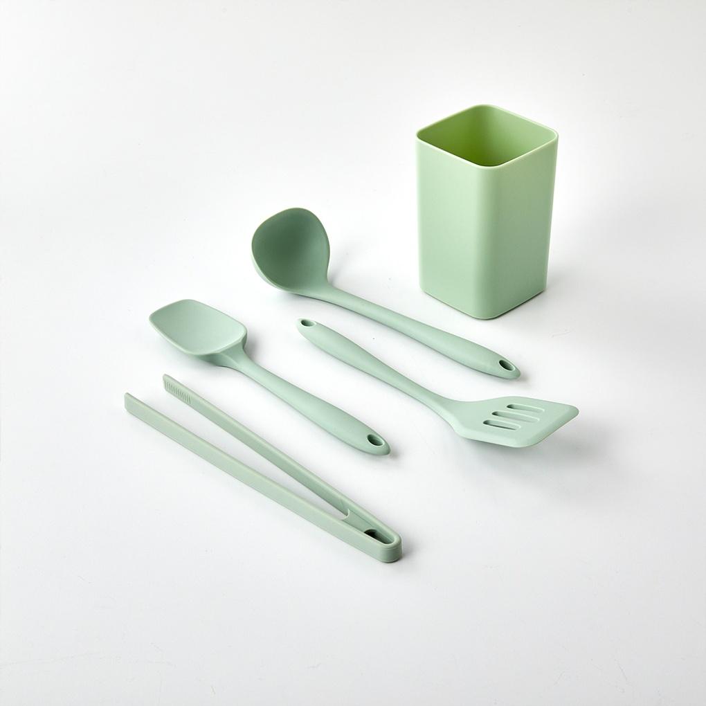 WOW Most Used Silicone Tool 5P Set (Holder Included) Green_CK2023009