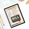 Monthly Bill Payment Checklist Notebook for Family Financial Management and Expense Trackings with Durability Paper