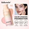 LakerainLight and thin color-changing foundation,photosensitive color adjustment, concealing blemishes,long-lasting makeup,  nourishing the skin