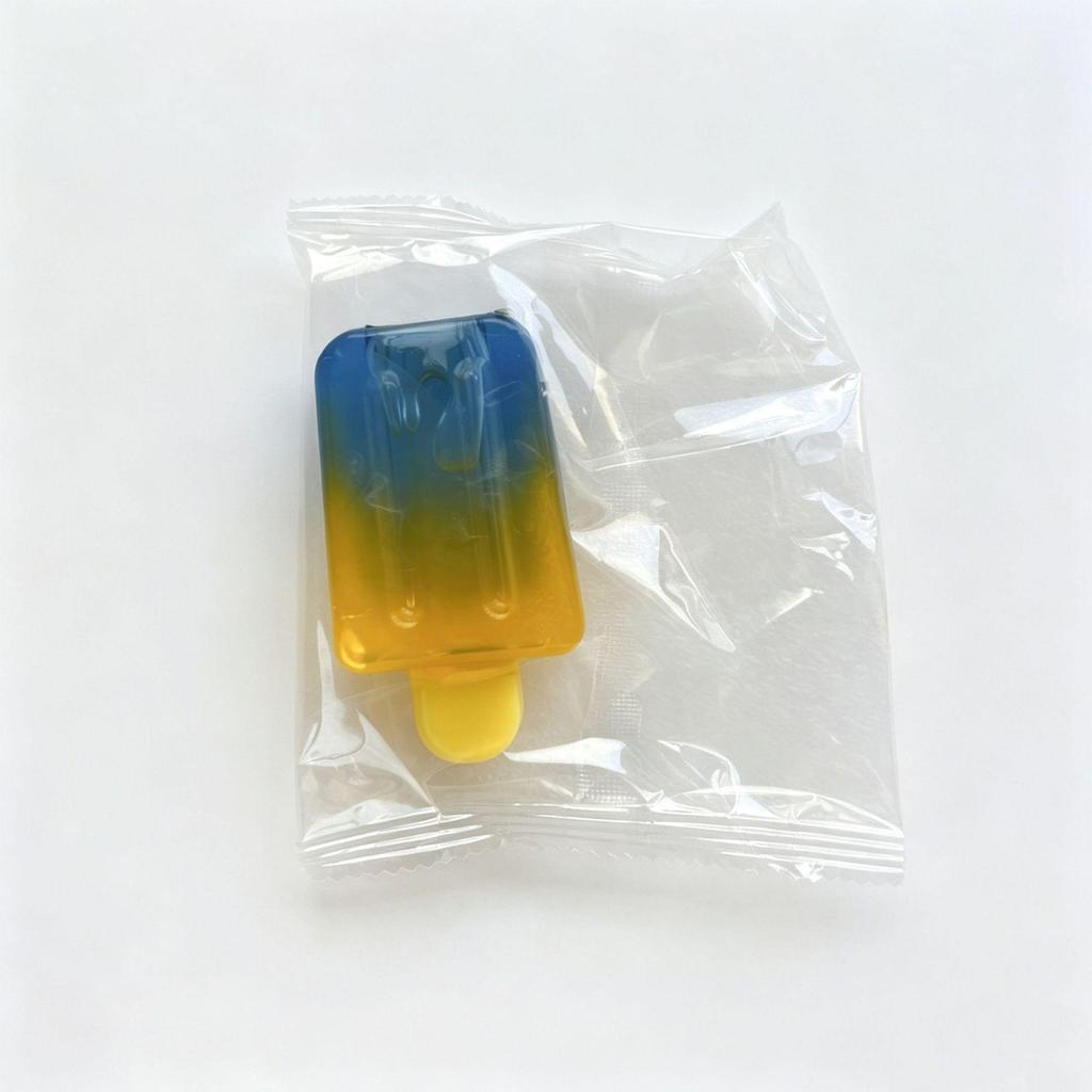 Popsicle-Shaped Stress Relief Toy - Easter Soft Rubber Squeeze Toy