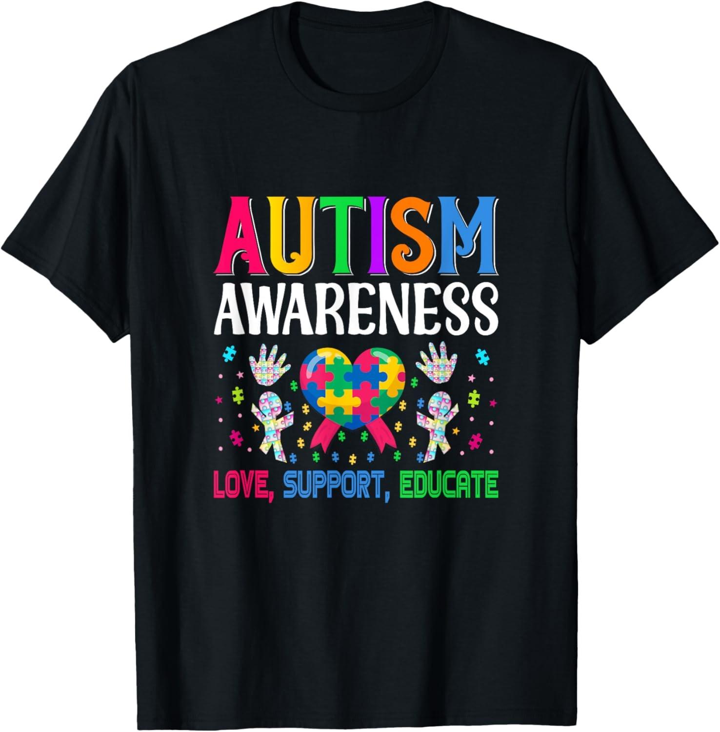 Cute Autism Saying Autistic Quote Autism Awareness T-Shirt S разноцветный