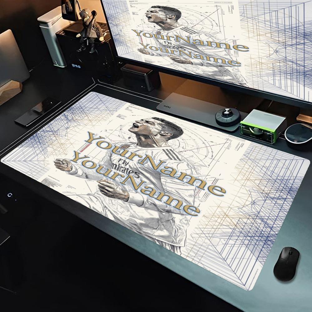 Cristiano Ronaldo Customize Your Name Mouse Pad Desk Mouse Pad Ultralong Desk Mat Nonslip Rubber Base Perfect Gift For Gamers