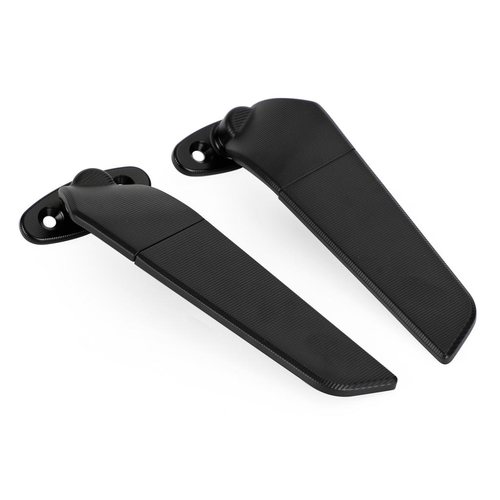 Adjustable Wing Fin Rearview Mirrors For Suzuki Gsxr 600/750/1000 2000-2019