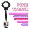Male Drop Ball Heavy Weight Stretcher Silicone Penis Cock Rings Metal Hanger for Enlargement Extender Pull Eexercise Corpus Cavernosum Sex Toys Man