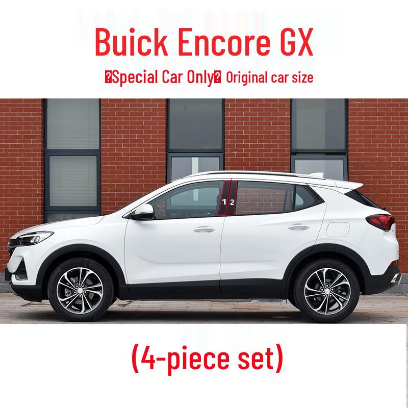 Buick Encore/Envision Window Door Frame Black Pillar Sticker