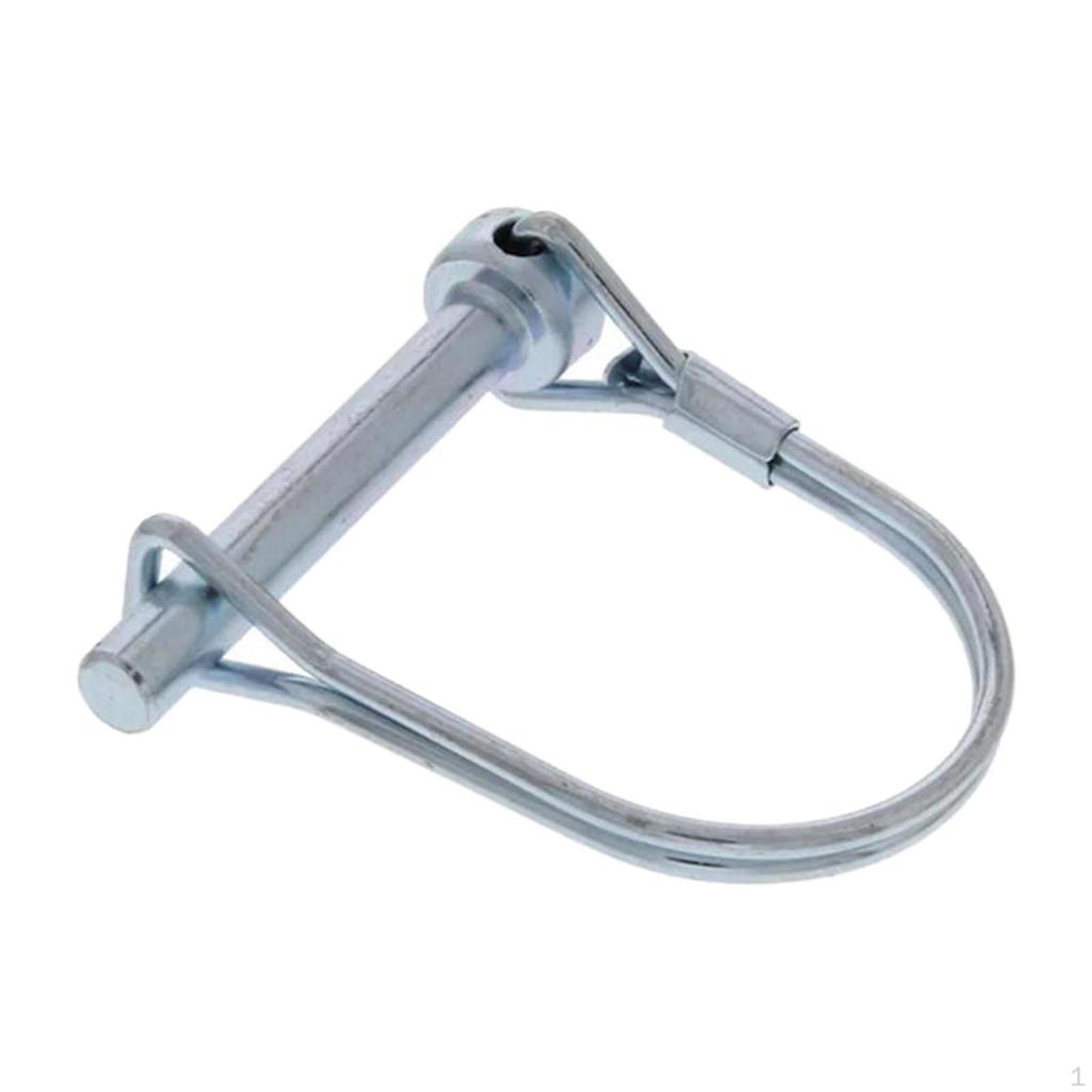 Safety Coupler Pin 4.5x40mm Replacement Accessory Quick Release Zinc Alloy for Boat Trailer Easily