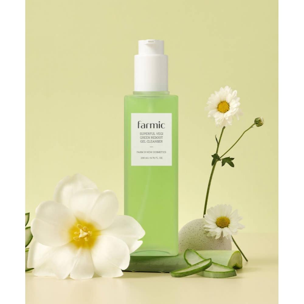 Farmic Farmic Superful Vege Green Reboot Gel Cleanser 200ml NONE