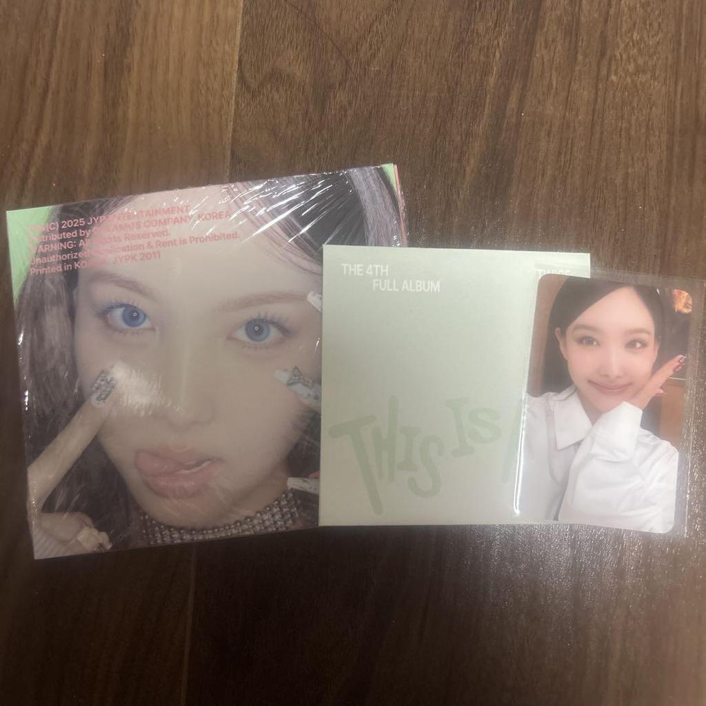 [USED] TWICE "this is for" Nayeon Digipack with muu bonus
