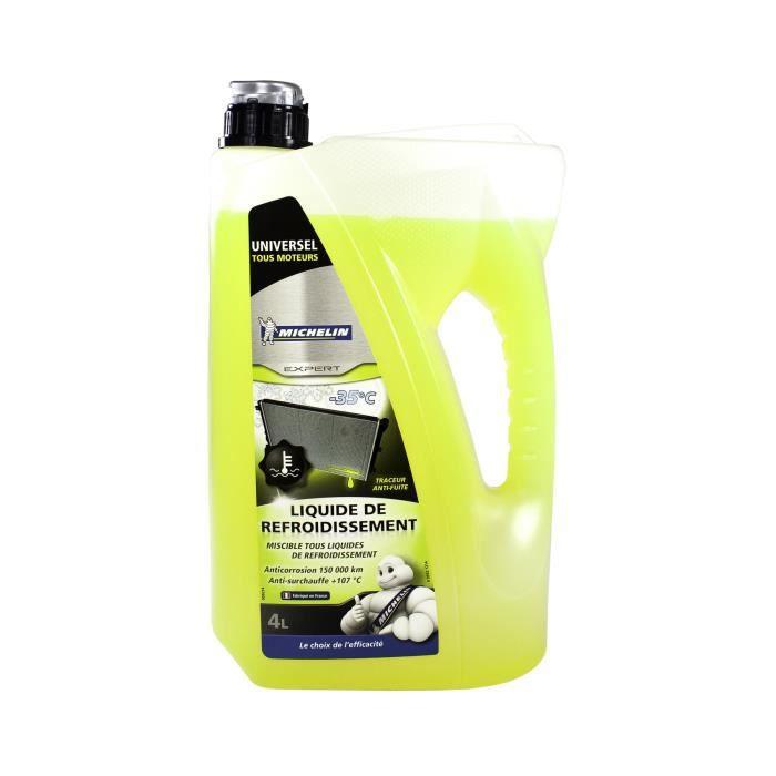 Coolant -35° Universal 4L - MICHELIN - Anti-drip Spout - Anticorrosion - 100% Organic