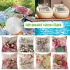 Beautiful Flower Printed Cushion Cover With Splash Waterproof Design For Home Decor