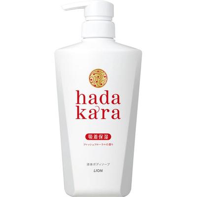      Lion Hadakara Körperseife, frischer Blumenduft, Körper, 500 ml