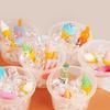 Summer Mini Crushed Ice Bucket Ice Cream Drink Popsicle Ice Cream Cone Model Children'S Toy Doll House Knickknack