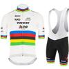 Professional Team Edition Bicycle Riding Clothes Men Women Outdoor Road Cycling Mountain Short-sleeved Bib Set
