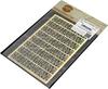 Maso Models Etched Alphabet Uppercase Letter 6mm Miniature Accessory MH80010 Scale-Free Sheet, Size,