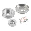 5 & 6 Hole Billet Steering Wheel Hub Adapter for Chevrolet Chevy GM Flaming River Ididit Buick Jeep Cadillac Oldsmobile