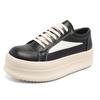 Neues Nischen-Design Dunkle verdickte Sport High-Street-Style Niedrige Plateauschuhe Trendige Schuhe
