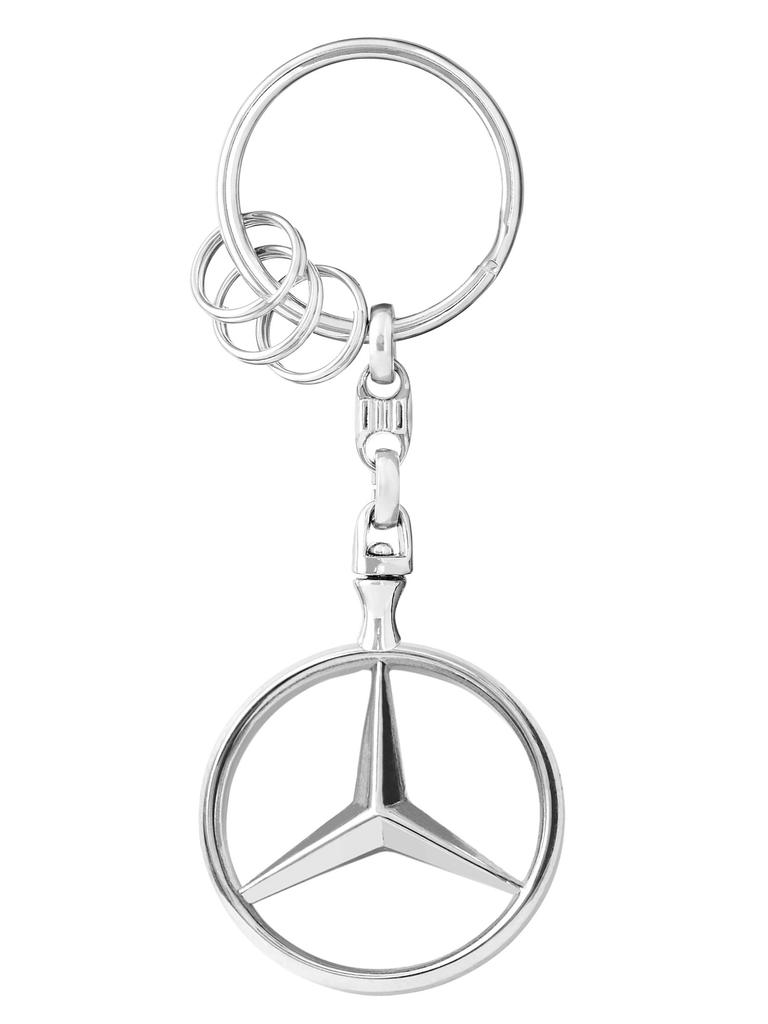 [Mercedes-Benz Collection] Genuine Open Star Key Ring