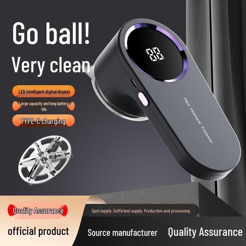 Rechargeable Digital Fabric Shaver - Lint Remover & De-Piller for Clothes and Sweaters, Gift-Ready, Household Use