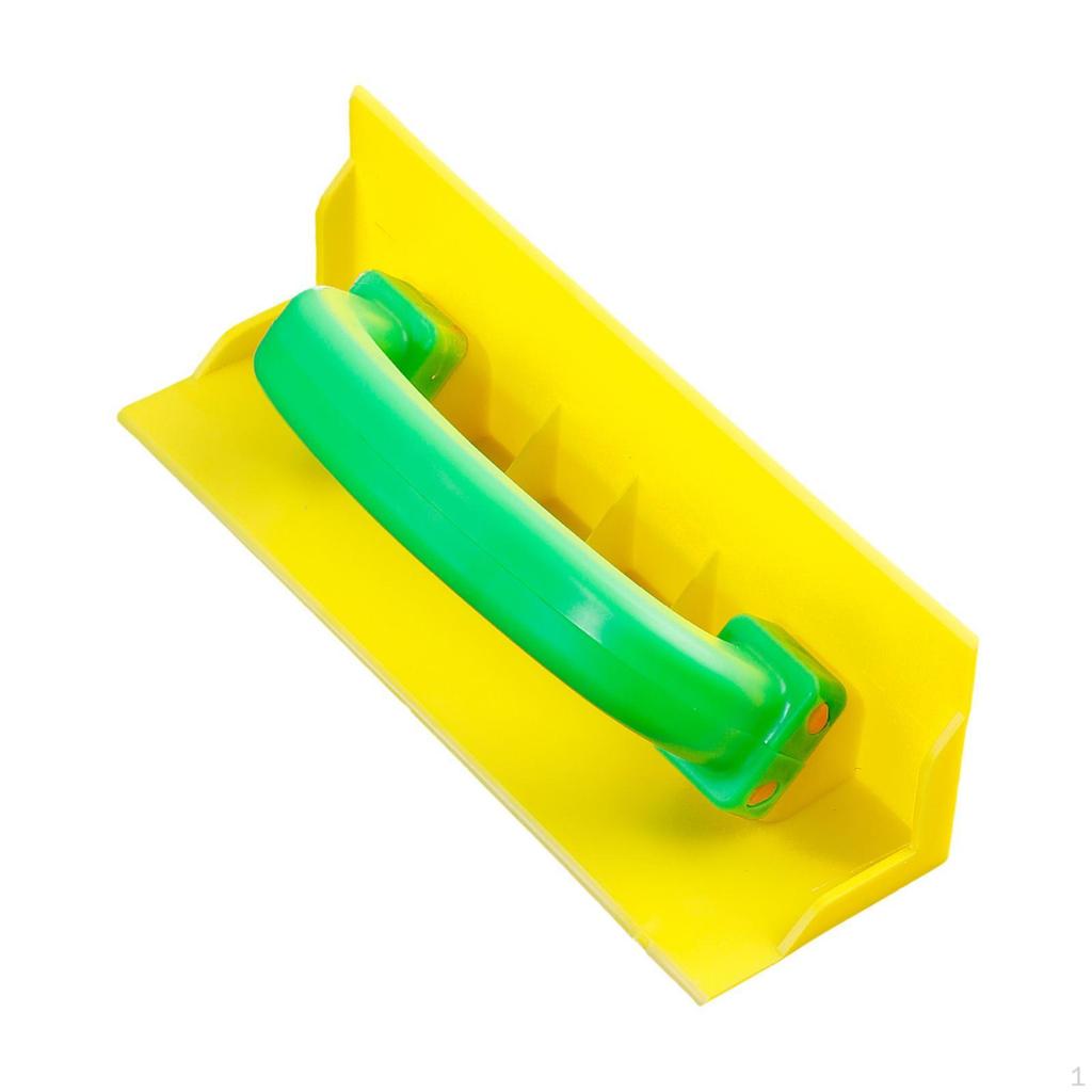 Concrete Edger for Drywall Corners, Professional Corner Trowel with Grip Handle