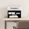 Desktop Printer Storage Rack, Open Storage System for Cosmetics, Stationery & Household Items, Multifunctional Desktop Storage System, 40x32x22.5cm