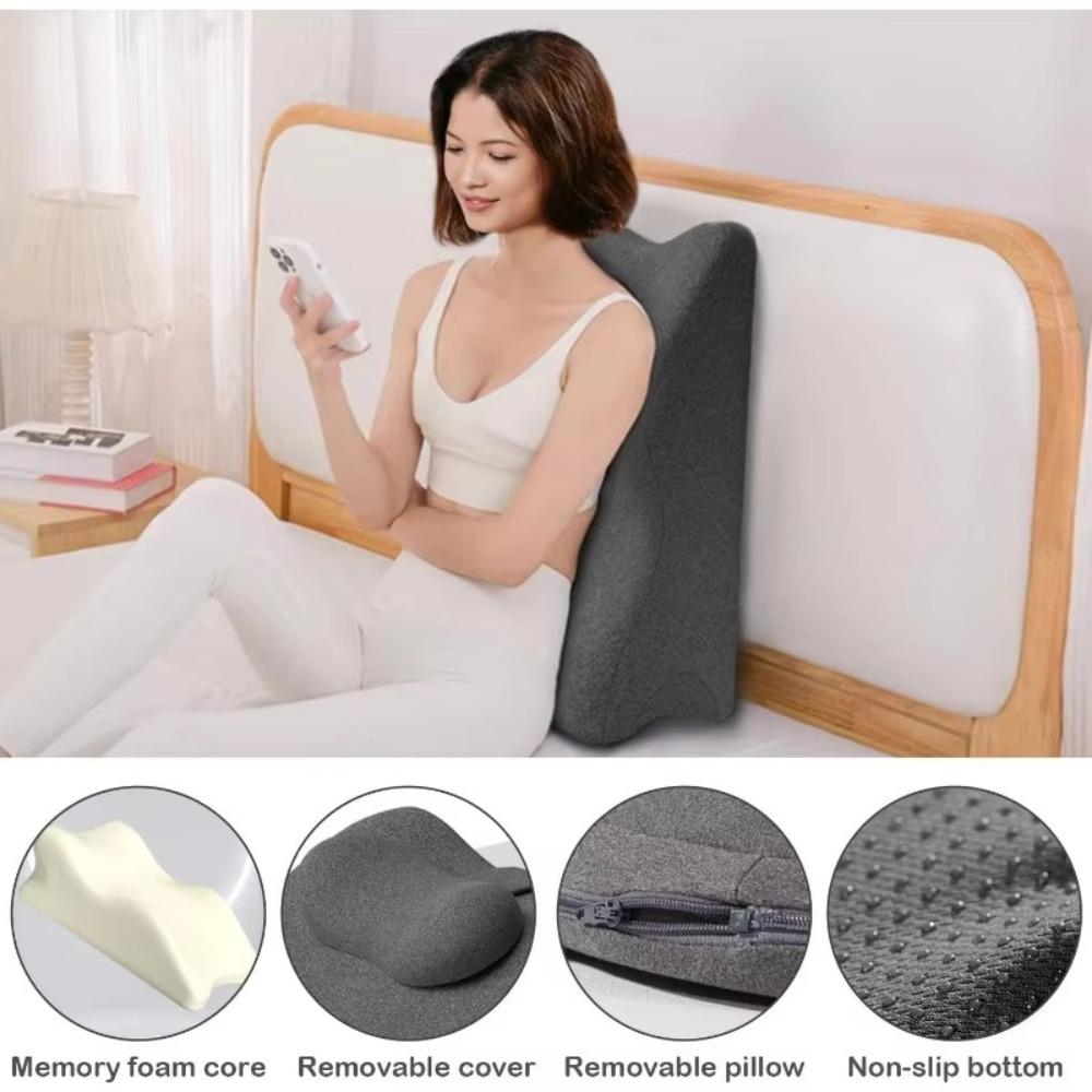 Oreiller à Mémoire de Forme Relaxation Coussin Support Oreiller de Sommeil Nouveau Oreiller pour Jambes Genoux