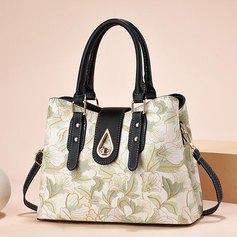 Women's Fashion Handbag Crossbody PU Leather Satchel Bags Large Capacity Tote with Shoulder Strap for Women Laptop Purses Work Top-handle Bags