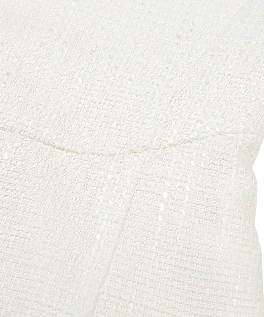 Yuhee Lace Tweed Mini Dress Ivory