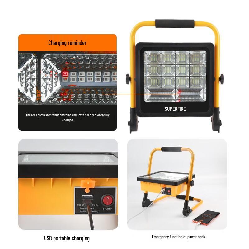 SupFire FS2 LED Rechargeable Outdoor Floodlight