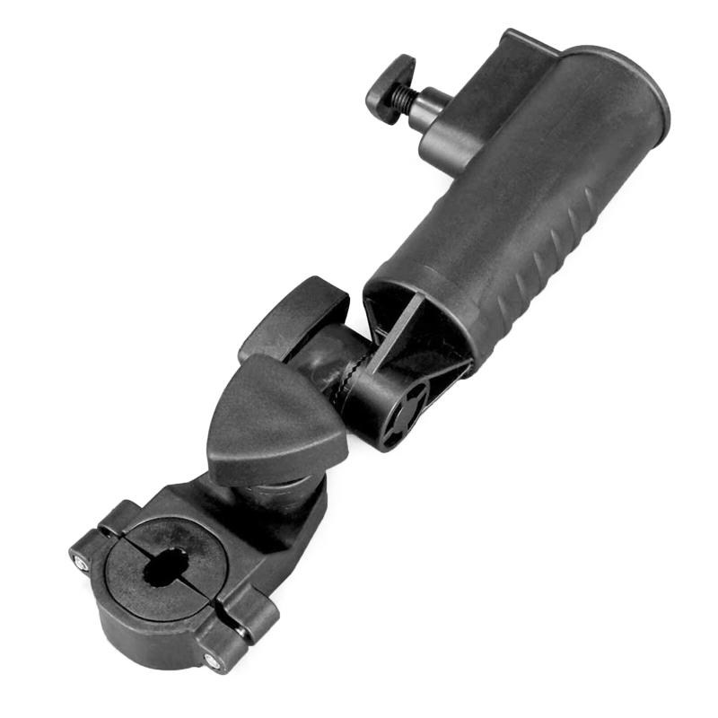 Golf Push Cart Adjustable Umbrella Clip Mounting Bracket for Stroller Wheelchair
