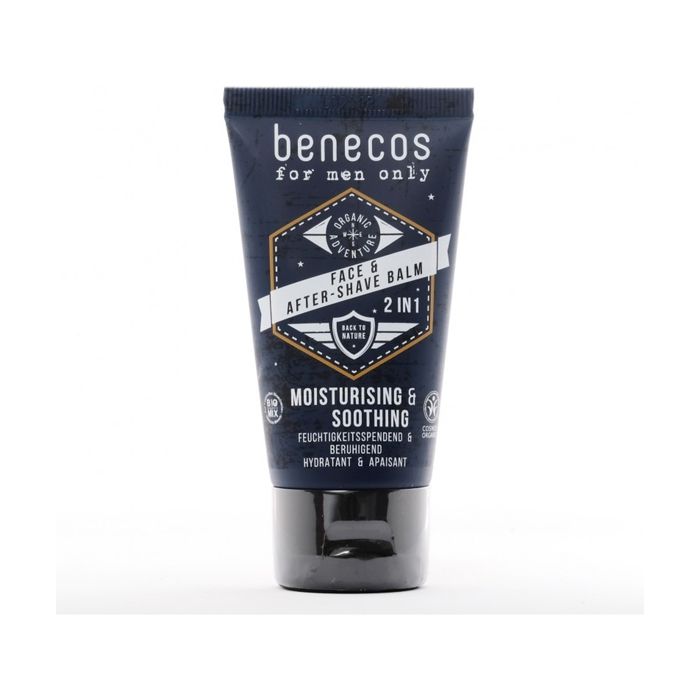 Benecos Baume Visage &amp; Après Rasage 50ml