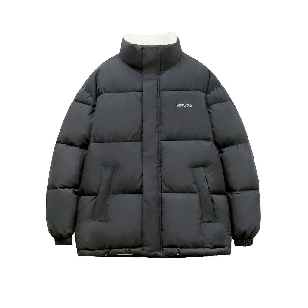 Women's 2026 Winter Cotton Coat with Fleece Lining and Three-Dimensional Pattern - Unisex Fashionable Warmth